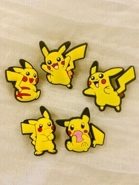 Pokemon Croc Charms, Jibbitz - Set #22